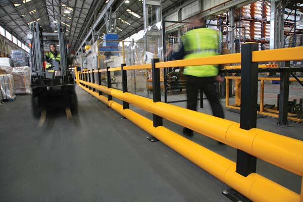 Forklift Safety Walkway